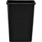 Global Industrial Slim Trash Container, 23 Gallon, Black 261902BK - alternate 2